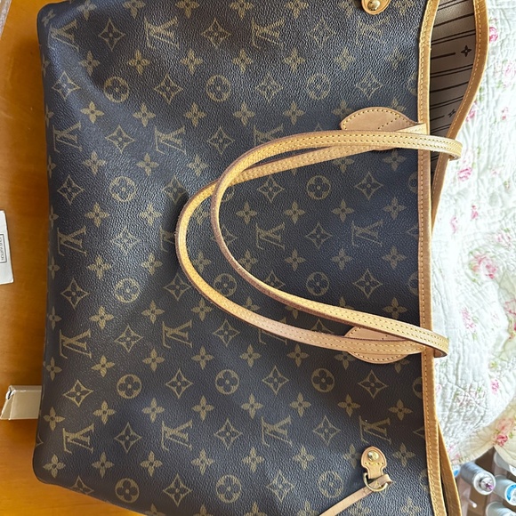 Louis Vuitton New Neverfull GM Monogram Tote Bag LV Brown - Picture 6 of 11